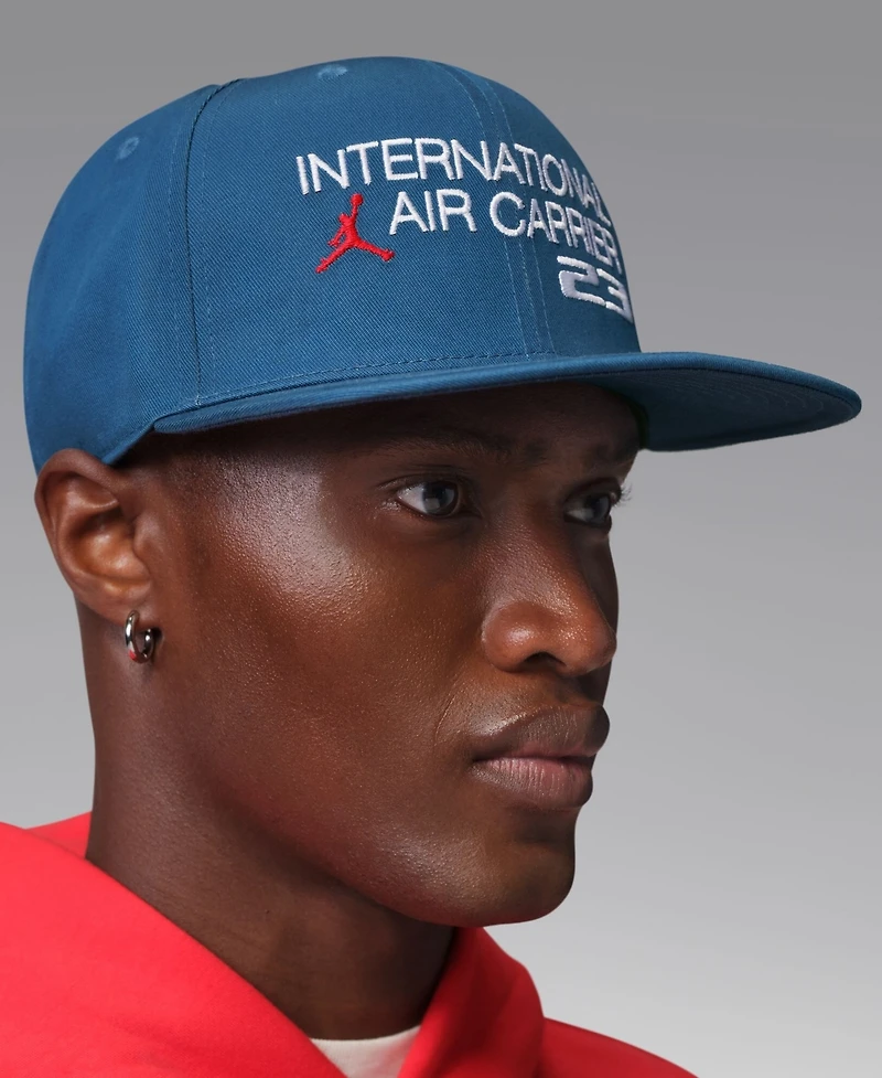 Jordan Men's and Women's Blue Pro Snapback Hat