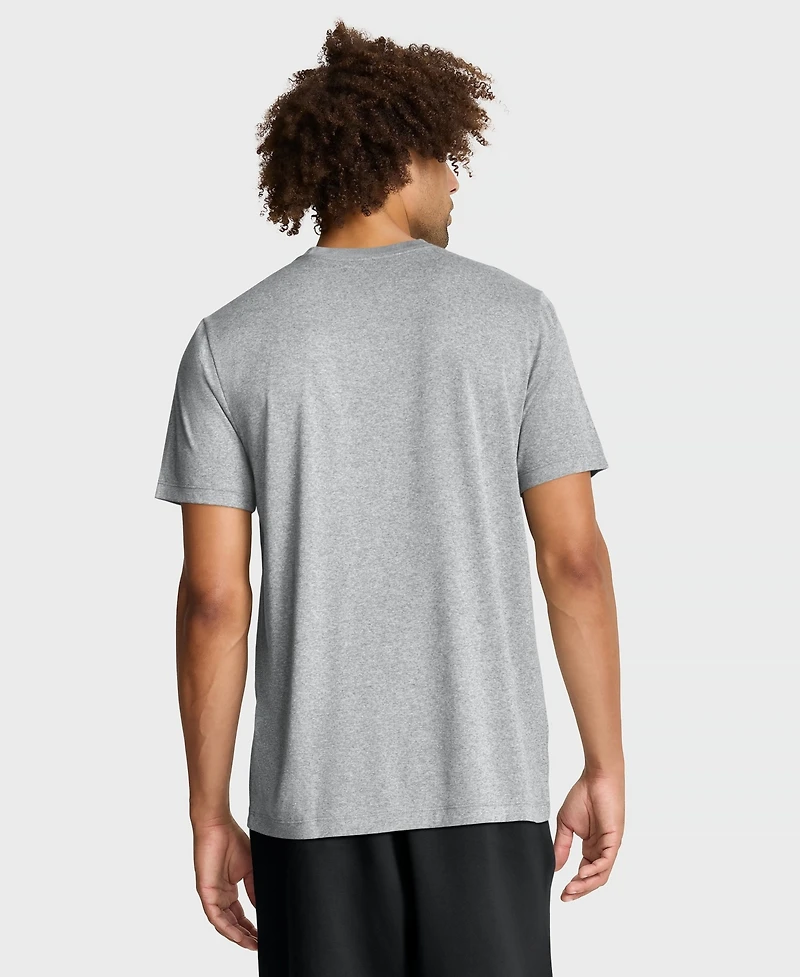Nike Men's Heather Gray Chicago Cubs Swoosh Legend Dri-fit T-Shirt