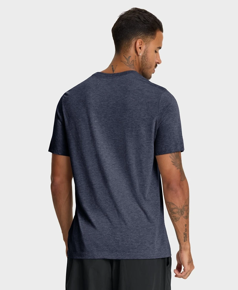 Nike Men's Heather Navy Auburn Tigers Legacy Mantra Tri-Blend T-Shirt