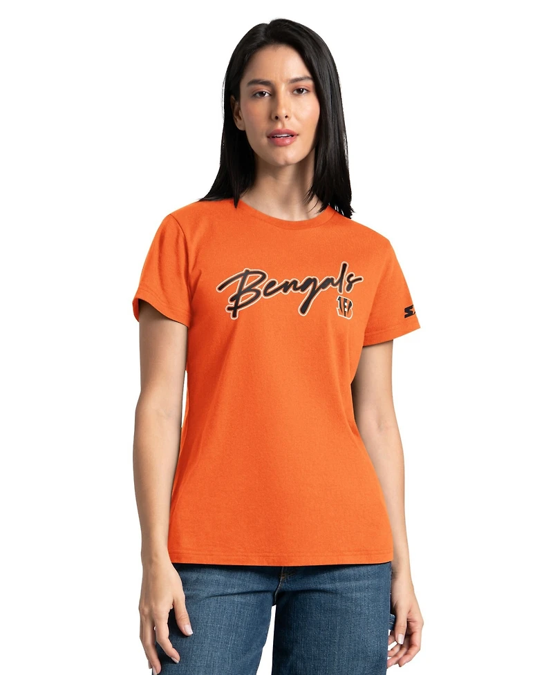 Starter Women's Black/Orange Cincinnati Bengals Combo Pack T-Shirt