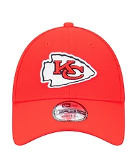 New Era Men's Red Kansas City Chiefs Core Team 9FORTY Adjustable Hat