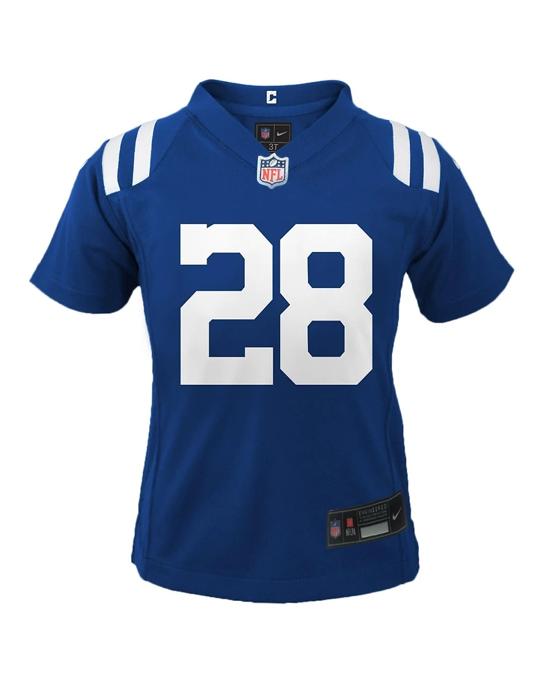 Nike Baby Boys and Girls Jonathan Taylor Royal Indianapolis Colts Team Game Jersey