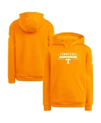 Adidas Big Boys and Girls Tennessee Orange Volunteers Wordmark Hoodie Sweatshirt