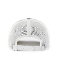 47 Brand Men's Gray/White Chicago White Sox Tide Sweep Rope Trucker Adjustable Hat