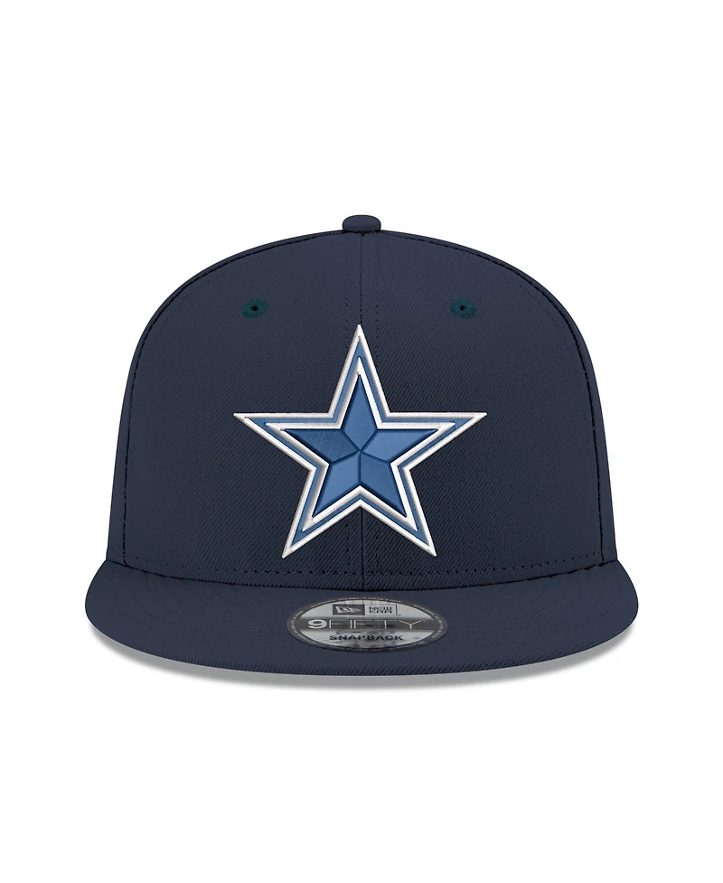 New Era Men's Navy Dallas Cowboys 9FIFTY Snapback Hat