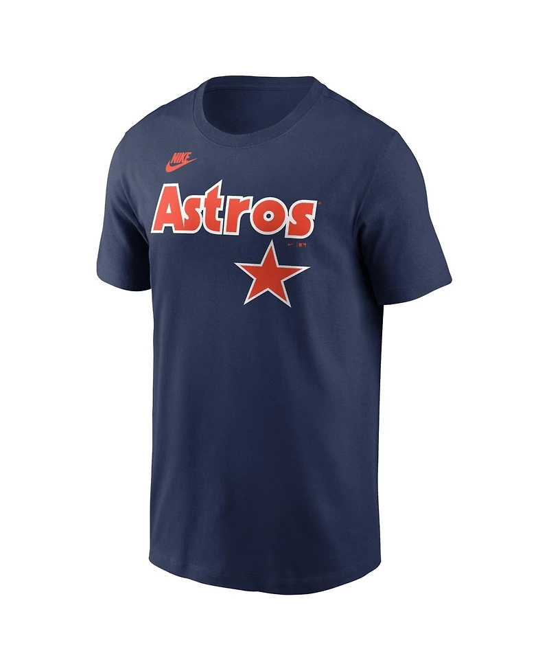 Nike Men's Craig Biggio Navy Houston Astros Cooperstown Collection Name Number T-Shirt