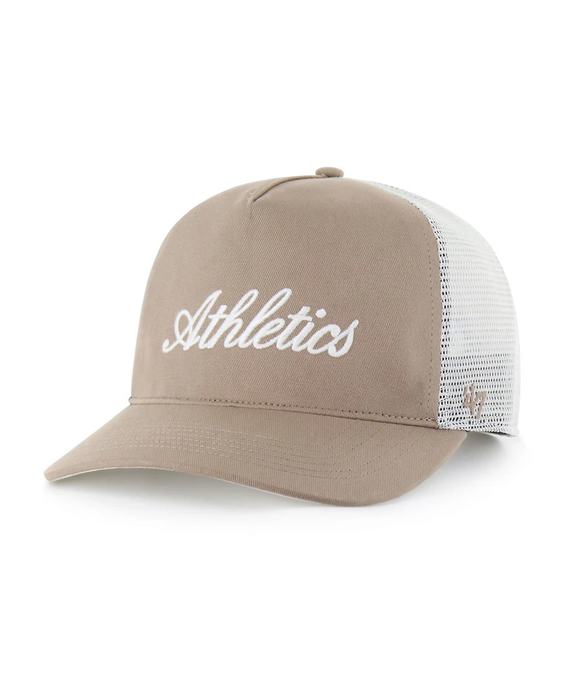 47 Brand Men's Brown Athletics Foundational Mesh Hitch Adjustable Hat