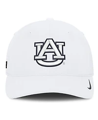 Nike Men's White Auburn Tigers 2026 Sideline Practice AeroBill SwooshFlex Dri-fit Hat