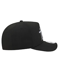 New Era Men's Black Los Angeles Angels Motion A-Frame 9FIFTY Snapback Hat