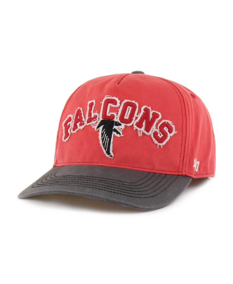 '47 Brand Men's Red Atlanta Falcons Throwback Calderwood Well Worn Hitch Adjustable Hat