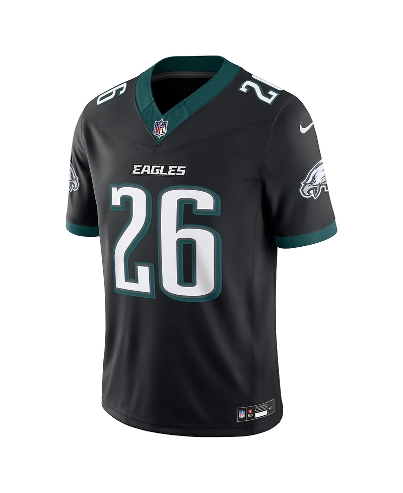 Nike Men's Saquon Barkley Black Philadelphia Eagles Alternate Vapor F.u.s.e. Stitched Limited Jersey
