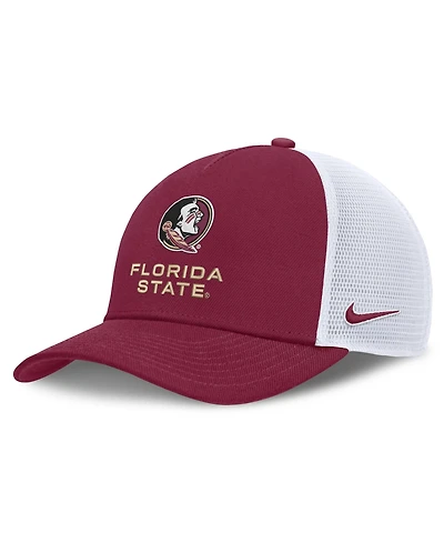 Nike Men's and Women's Garnet Florida State Seminoles 2026 On-Field Gameday Trucker Hat