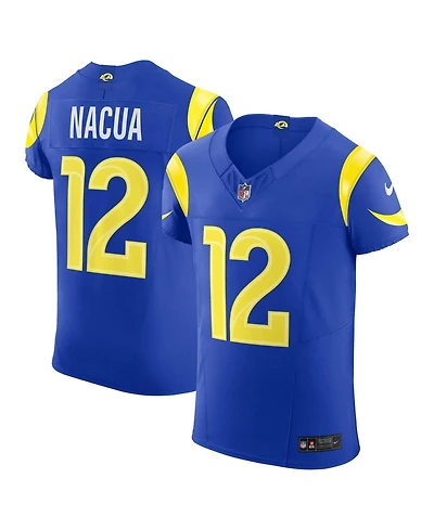Nike Men's Puka Nacua Royal Los Angeles Rams Team Vapor F.u.s.e. Elite Jersey