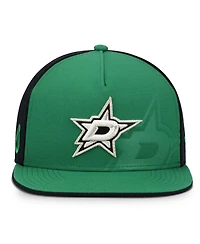 Fanatics Men's Green/Black Dallas Stars Snapback Hat