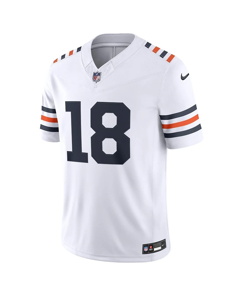 Nike Men's Caleb Williams White Chicago Bears Alternate Vapor F.u.s.e. Stitched Limited Jersey