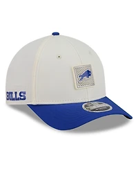 New Era Men's Cream/Royal Buffalo Bills 2026 Nfl Training Camp 9FORTY Adjustable Hat