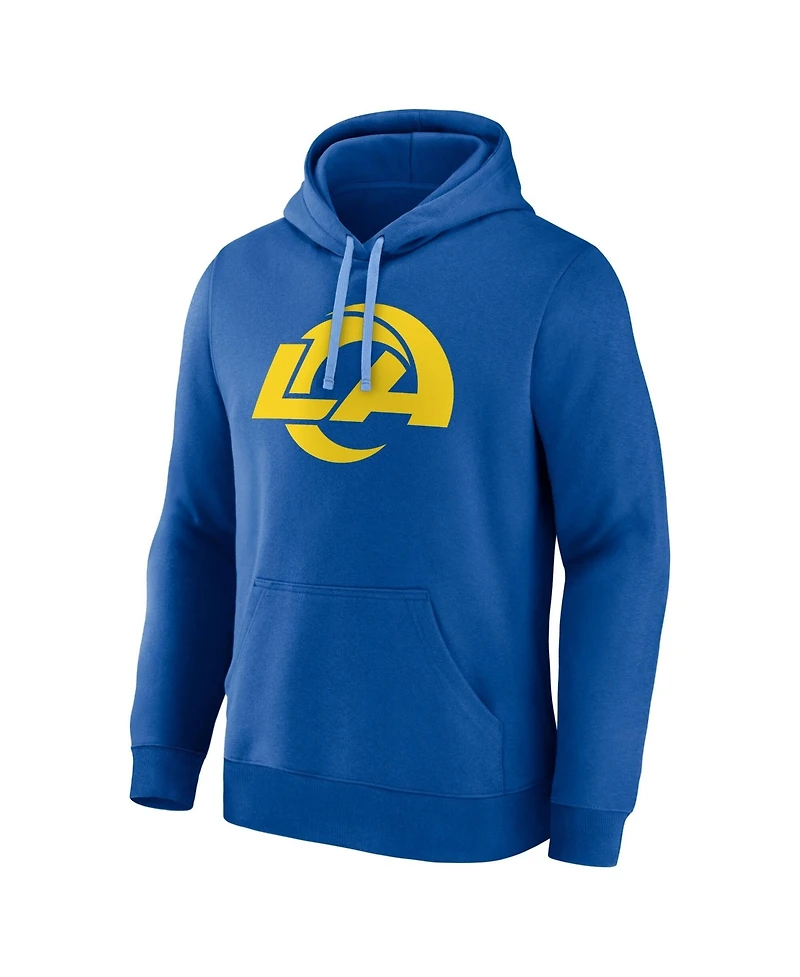 Logo Athletic Men's Royal Los Angeles Rams Primary Hoodie