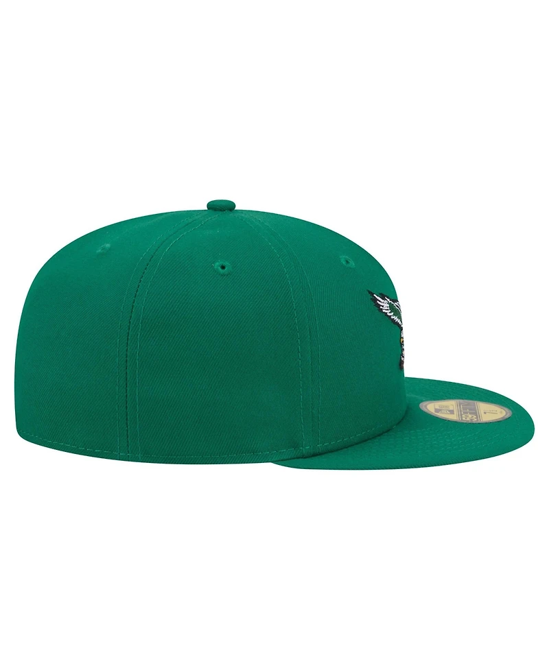 New Era Men's Kelly Green Philadelphia Eagles 59FIFTY Fitted Hat