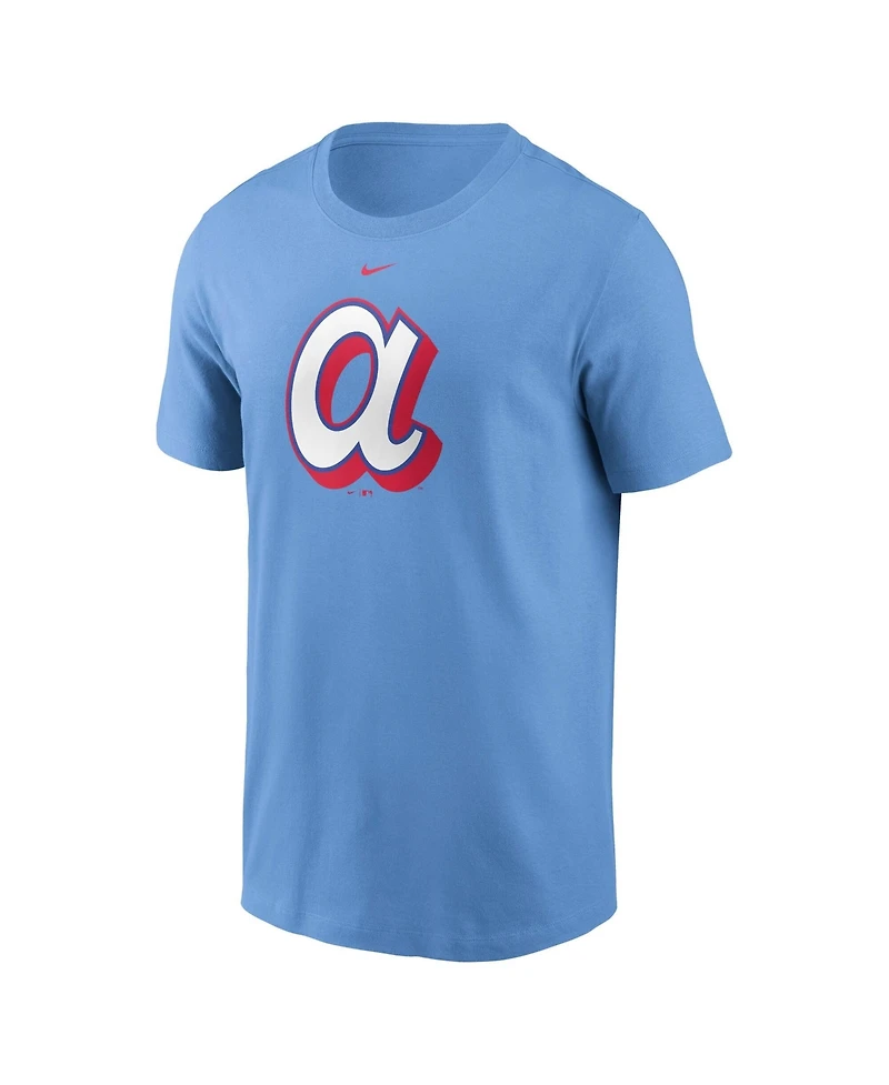 Nike Men's Light Blue Atlanta Braves City Connect Club T-Shirt