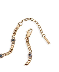 Alex and Ani Evil Eye Curb Chain Inline Bracelet
