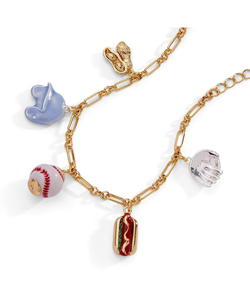 Alex and Ani Take Me Out to the Ballgame Baseball Charm Bracelet