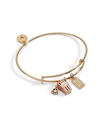 Alex and Ani Here For The Drama!' Movie Theater Popcorn and Ticket Charm Bangle