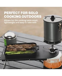 Piscifun Ultralight Folding Camp Table Aluminum Alloy Solo Outdoor Camping