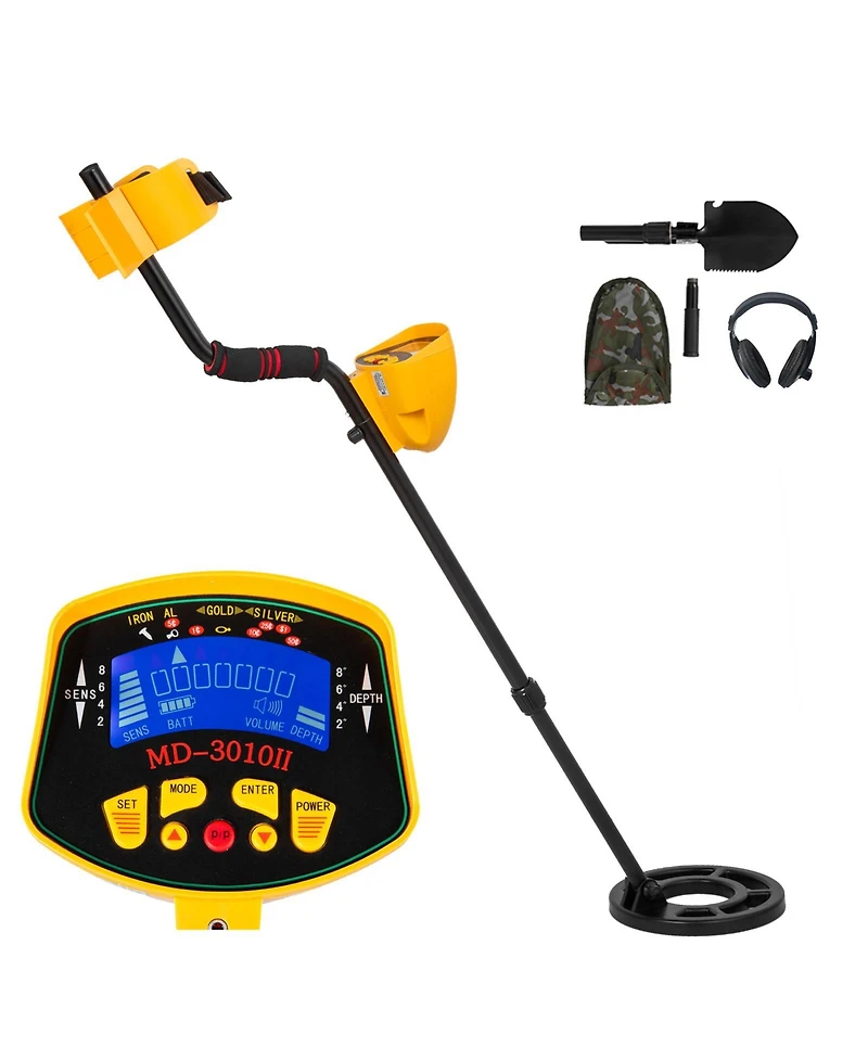 Hongge Waterproof Metal Detector for Adults and Kids with Lcd Display and Underwater Search Coil