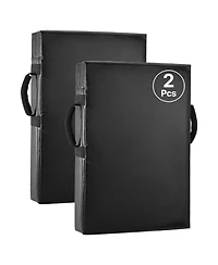 Hongge Football Blocking Pads 24 x 16 in 2-Pack High-Density Sponge Kick Shield Dummies with Handles