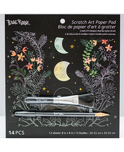 Brea Reese Scratch Art: Paper Pad