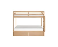Grain & Grove Bear Furniture Plywood Twin/Twin With Underbed Storage Drawers