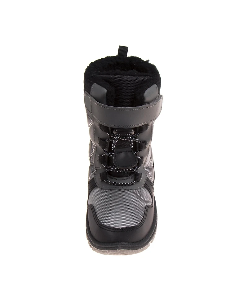 Avalanche Little Boys Snow Boots ( 1 to 13 ) Waterproof Insulated Winter Thermal Durable Cold Weather Ready (Toddler/ Kid)