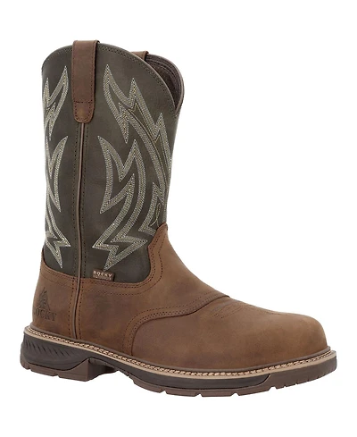 Rocky Ride Lte Carbon Toe Western Boot