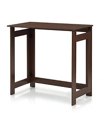 Sugift Folding Console Table with Foldable Legs
