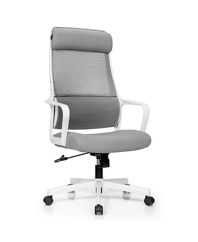 Gouun High Back Mesh Office Chair with Adjustable Heating Headrest and Lumbar Support