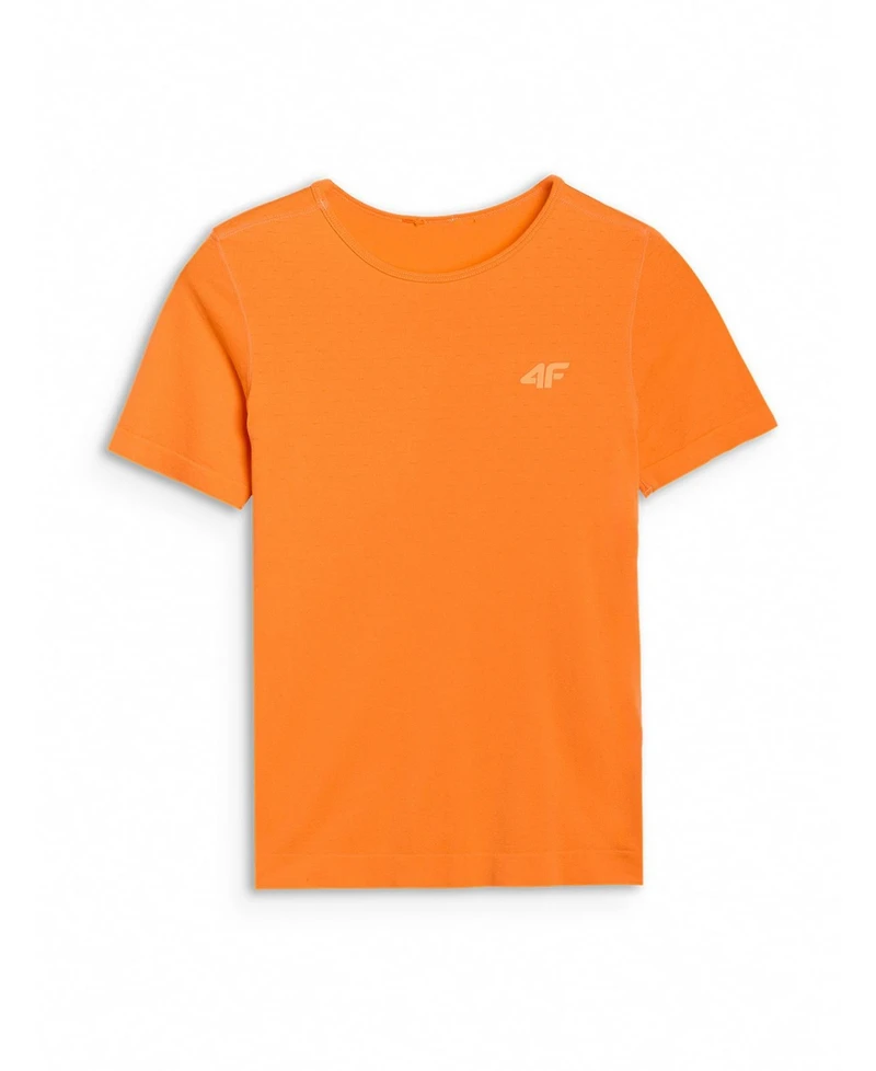 4F Women's Running Interlock-Knit Short-Sleeve Crewneck T-Shirt