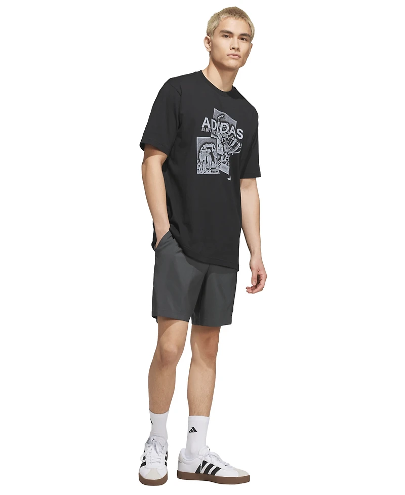 adidas Men's All Day I Dream About Sports Trophy Graphic T-Shirt