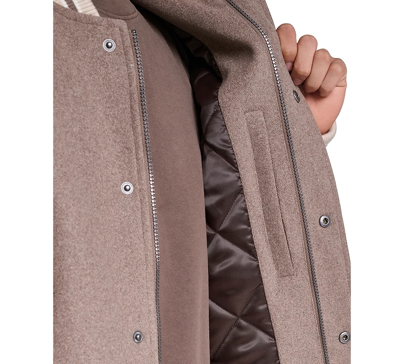 Champion Men's Wool Blend Varsity Jacket