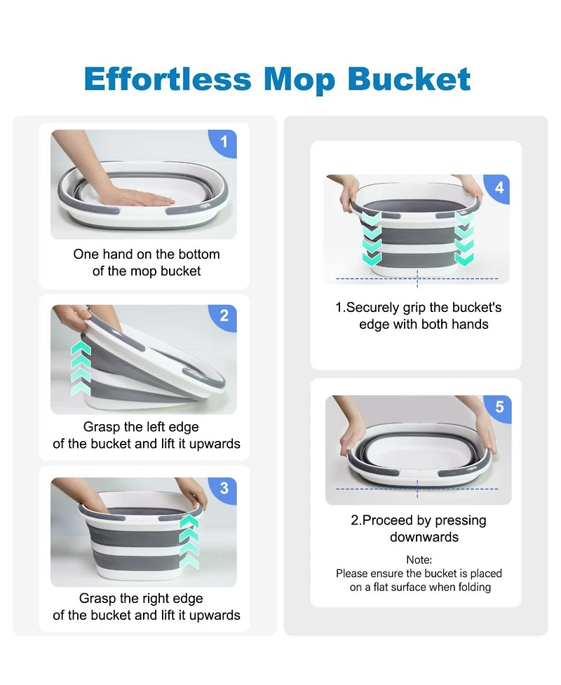 Piscifun Collapsible Silicone Tub Foldable Space Saving For Camping Beach Laundry Outdoor Household Use