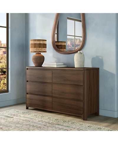 Grain and Grove Holt 6 Drawer Dresser