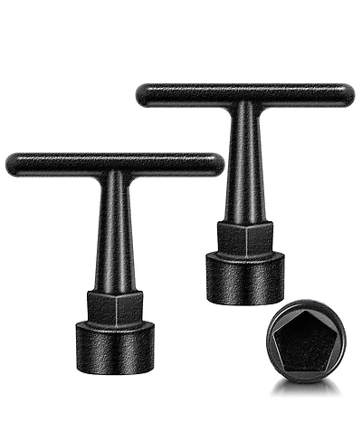 Xdovet Curb Box Wrench Pentagon Water Meter Socket T Handle Valve Tool