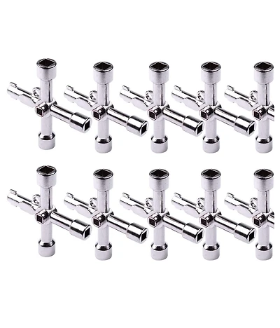 Xdovet Electrical Cabinet Key 4 Way Utilities Triangle Square Cross