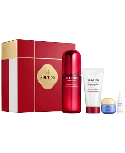 Shiseido 4-Piece Ultimune Strengthening Serum Set