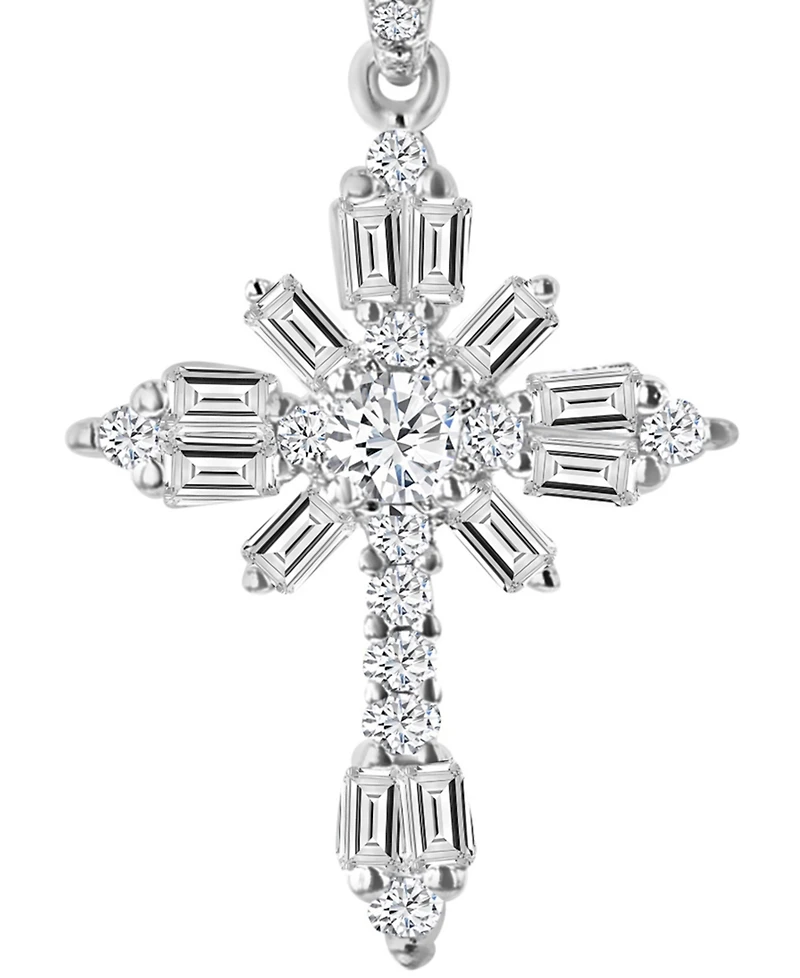 Macy's Fancy Layered Cross Necklace