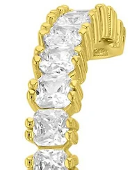 Macy's 14k Gold-Plated Elongated Radiant Earrings
