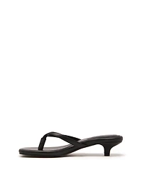 Therapy Australia Women's Heatwave Square Toe Thong Heel