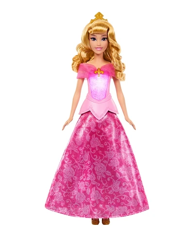 Disney Princess Aurora 13" Transforming-Dress Light-Up Fashion Doll, Ages 3+