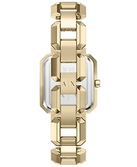 Armani Exchange Women's Quartz Three Hand Gold Stainless Steel Watch 27mm