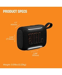 Jbl Go 5 Ultra-Portable Waterproof Bluetooth Speaker