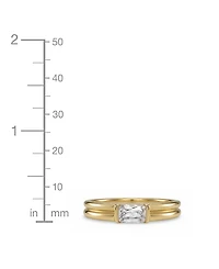 And Now This Cubic Zirconia Band Ring
